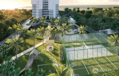 Apartamento com 2 dormitórios à venda, 64 m² por r$ 895.000,00 - ponta de campina - cabedelo/pb