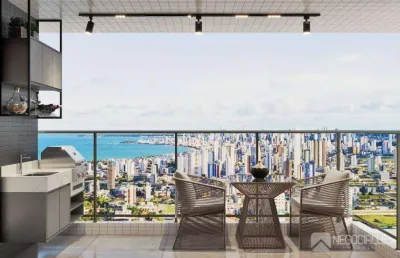 Apartamento com 3 dormitórios à venda, 80 m² por r$ 729.900,00 - bessa - joão pessoa/pb