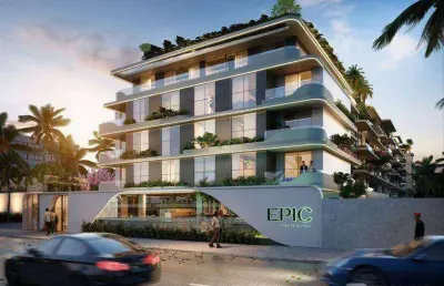 Loft com 1 dormitório à venda, 23 m² por r$ 844.882,50 - cabo branco - joão pessoa/pb
