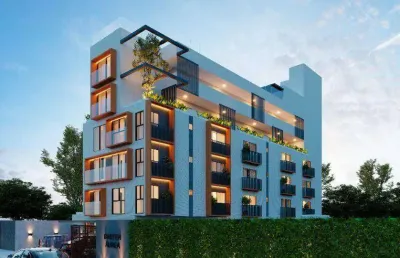 Flat com 1 dormitório à venda, 22 m² por r$ 389.456,00 - cabo branco - joão pessoa/pb