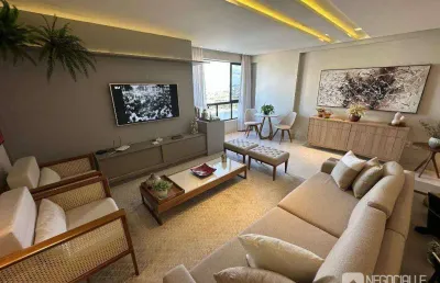 Apartamento com 2 suítes à venda, 115 m² por r$ 800.000 - centro - campina grande/pb