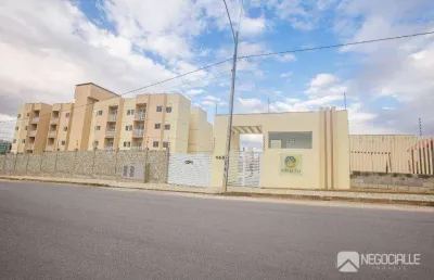 Apartamento com 2 dormitórios à venda, 54 m² por r$ 175.000 - três irmãs - campina grande/pb