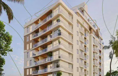 Apartamento com 2 dormitórios à venda, 66 m² por r$ 477.010 - ponta de campina - cabedelo/pb