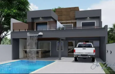Sobrado 70 m do mar praia grande matinhos com piscina e jacuzzi