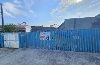 Terreno amplo com casa nos fundos no bom retiro matinhos pr