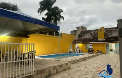 Comercial- pousada com piscina a 150 metros do mar matinhos-pr.