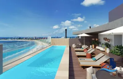 Apartamentos e cobertura  alto padrão frente mar em guaratuba-pr