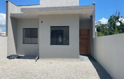 Casa com 3 dormitórios à venda, 59 m² por r$265.000,00 - são jose - itapoá/sc