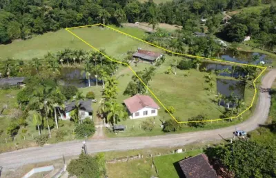 Chácara com 3 dormitórios à venda, 7527 m² por r$930.000,00 - área rural - itapoá/sc
