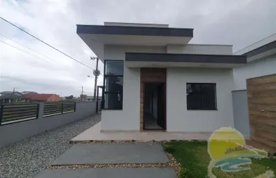 Casa com 2 quartos, 60 m², à venda por r$380.000,00 - volta ao mundo i - itapoá/sc