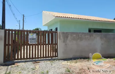 Casa com 01 dormitório à venda, 40 m² por r$ 170.000,00 - brandalize - itapoá/sc