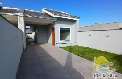 Casa com 03 dormitórios à venda, 85,60 m² por r$399.000,00, balneário são josé i, itapoá sc.