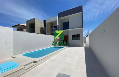 Casa totalmente independente com 03 quartos ( sendo 02 suítes), na quadra da praia, em barra de são joão.