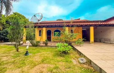 Casa à venda em rio das ostras-rj, jardim miramar - 3 quartos, 1 suíte, 4 vagas - 100m² de área.