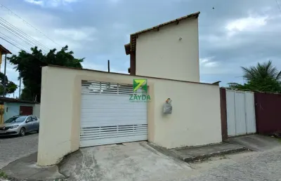 Casa à venda no jardim miramar, rio das ostras-rj, com 2 quartos, 2 salas, 1 banheiro e 1 vaga de garagem!