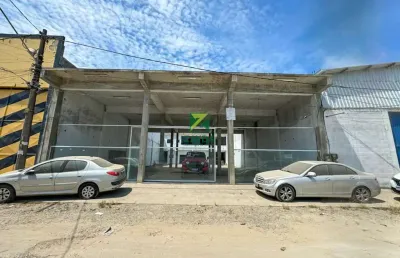 Galpão comercial para venda ou locação em rio das ostras-rj, bairro jardim miramar: 2 salas, 1 banheiro, 10 vagas, 525m².