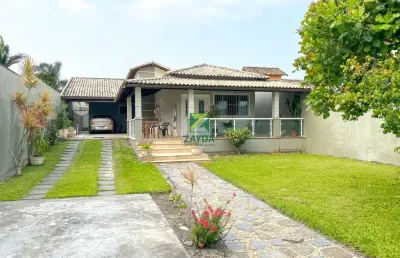 Imperdível! casa de 4 quartos com 2 suítes na vila campo alegre, barra de são joão-rj - 250m² - 2 vagas de garagem