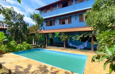 Espetacular casa à venda em aquarius (tamoios), cabo frio - 5 quartos, 2 suítes, 2 salas, 7 banheiros, 2 vagas - 371m²!