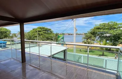 Casa duplex comercial, totalmente independente, à beira mar, na prainha - centro de barra de são joão.