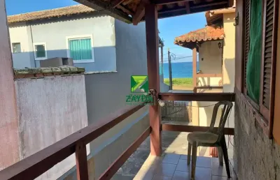 Casa duplex à beira mar no centro de barra de são joão: