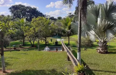 Chácara em bela vista de goiás, 4.300 metros, rica em água.