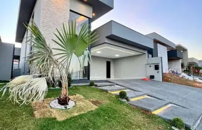 Casa em condomínio fechado com 3 quartos à venda na Jardins Bolonha, 3, Residencial Marília, Senador Canedo