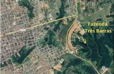 Fazenda três barras - zona rural, município de mineiros - go.