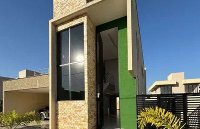 Sobrado alto padrão de 253,00 m² com 4 suítes no parqville jacarandá.
