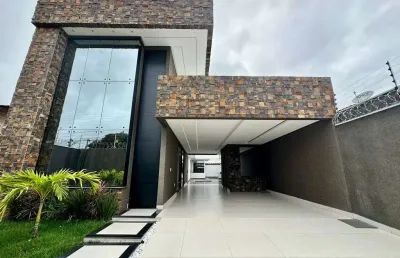 Luxuosa casa com quatro suítes no setor faiçalville