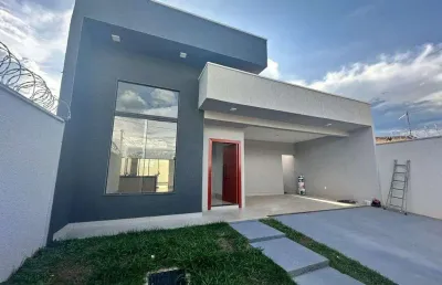 Casa à venda sendo 3 quartos, 2 suíte de 250m² - são francisco ii - sen. canedo