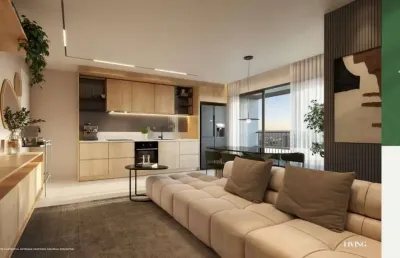 Apartamento à venda com 2 quartos, sendo 1 suíte de 71,00 m²