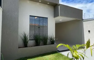 Excelente casa nova 3 quartos com piscina no bairro cardoso!