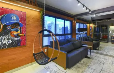 Flat com 1 quarto à venda na R. T-37, 3449 - St. Bueno, Goiânia - Go, 74230-025, 3449, Setor Bueno, Goiânia