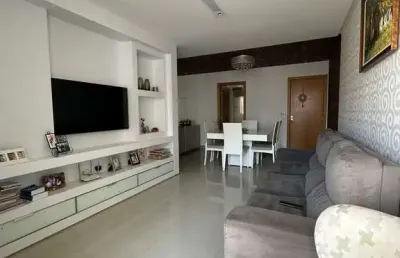 Apartamento mobiliado, 3 suites, 102 metros, jardim goias