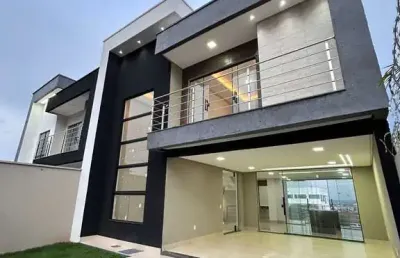 Sobrado a venda 3 suítes sendo 1 master-no setor gentil meireles