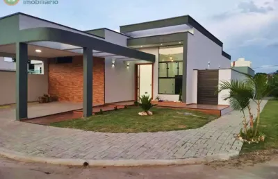 Casa à venda em condomínio alphaville, taubaté - 3 quartos