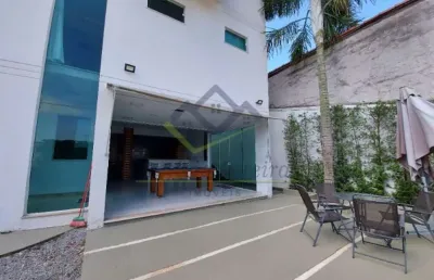 Sobrado com 3 dormitórios à venda, 336 m² por r$ 1.720.000,00 - jardim carlos cooper - suzano/sp