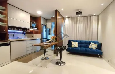 Apartamento com 1 dormitório à venda, 50 m² por r$ 605.000,00 - alphaville - barueri/sp