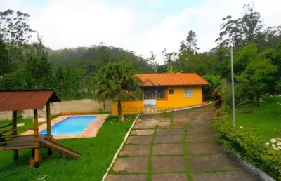Chácara com 2 dormitórios à venda, 4250 m² por r$ 800.000,00 - sítio casa vermelha (ouro fino paulista) - ribeirão pires/sp