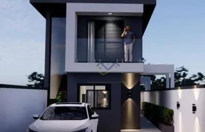 Casa com 3 dormitórios à venda, 130 m² por r$ 1.100.000,00 - chácara jaguari (fazendinha) - santana de parnaíba/sp