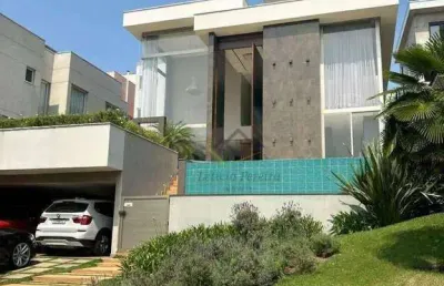 Casa com 4 dormitórios para alugar, 390 m² por r$ 35.000,00/mês -  alphaville - santana de parnaíba/sp