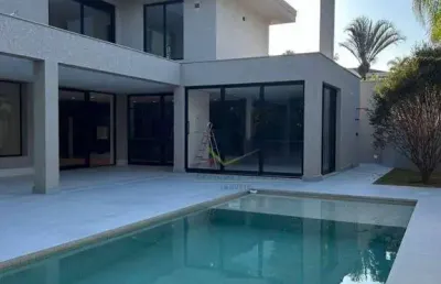 Casa com 4 dormitórios à venda, 640 m² por r$ 10.800.000 - 18 do forte - santana de parnaíba/sp