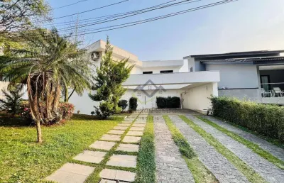 Casa com 3 dormitórios para alugar, 420 m² por r$ 22.200,00/mês -  alphaville - santana de parnaíba/sp