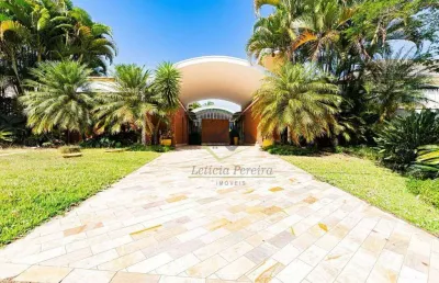 Casa térrea com 4 dormitórios à venda,  por r$ 3.000.000 - residencial dez (alphaville) - santana de parnaíba/sp