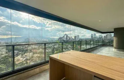 Apartamento com 4 dormitórios à venda, 344 m² por r$ 5.700.000,00 - alphaville industrial - barueri/sp