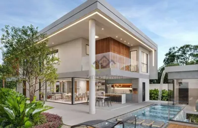 Sobrado com 4 dormitórios à venda, 428 m² por r$ 4.900.000 - residencial estância bom repouso - mogi das cruzes/sp