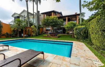 Casa com 4 dormitórios à venda, 534 m² por r$ 5.900.000,00 - residencial dez (alphaville) - santana de parnaíba/sp