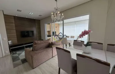 Apartamento com 3 dormitórios para alugar, 90 m² por r$ 7.000,00/mês - vila oliveira - mogi das cruzes/sp