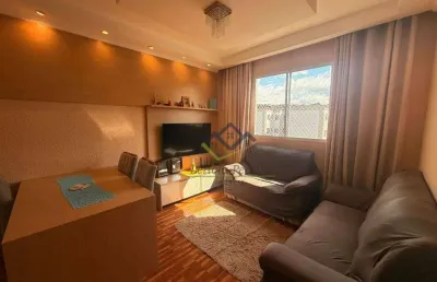 Apartamento com 2 quartos à venda, 48 m² por r$ 250.000 - parque santa rosa - suzano/sp