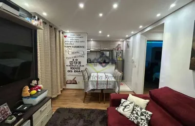 Apartamento com 2 quartos à venda, 52 m² por r$ 250.000 - parque santa rosa - suzano/sp